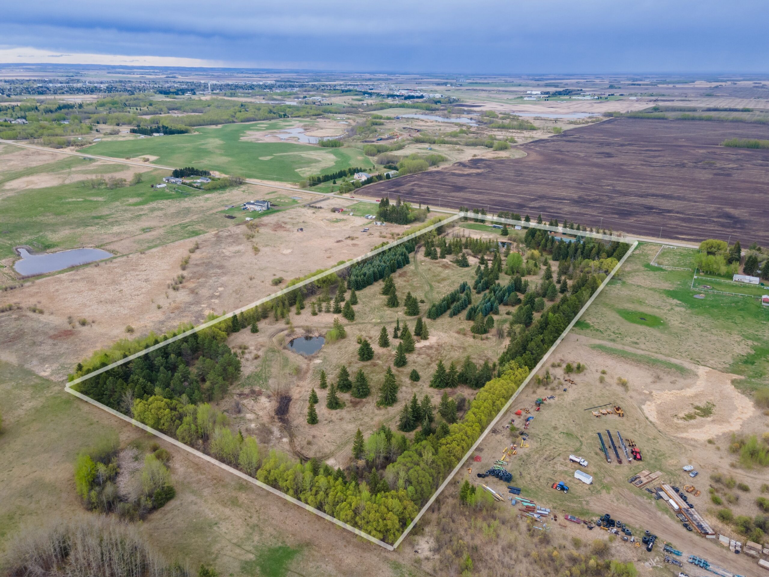 Drone photography in Edmonton for real estate listings