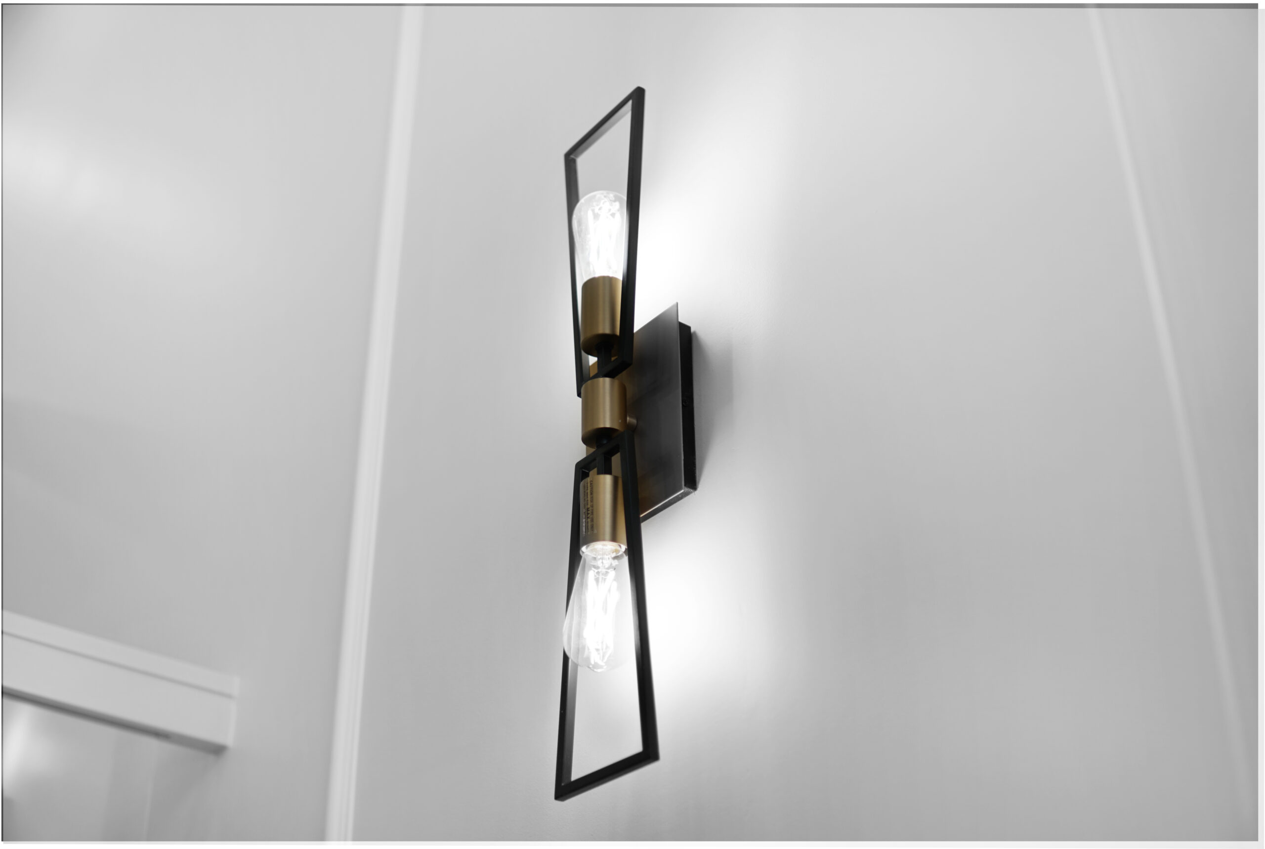 Bathroom with glass shower enclosure