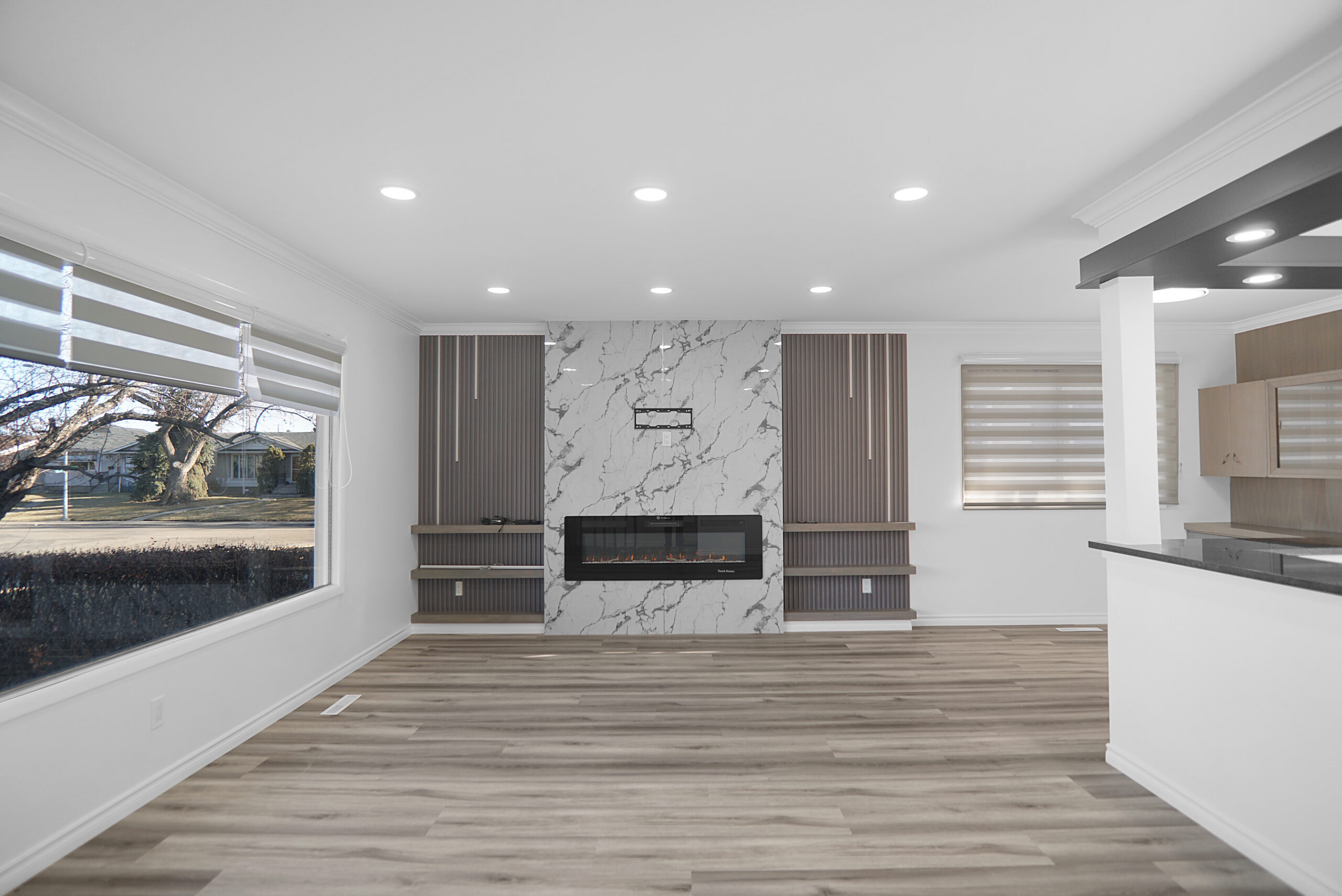 Wide interior room view